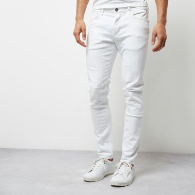 White super skinny Danny jeans